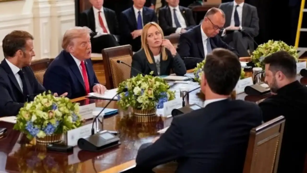 Трамп, Зеленский және еуропалық жетекшілер кездесуі: Ақ үй қабырғасында не талқыланды?